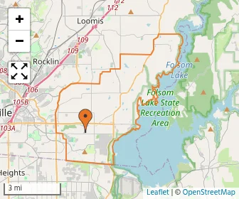 Area schools map